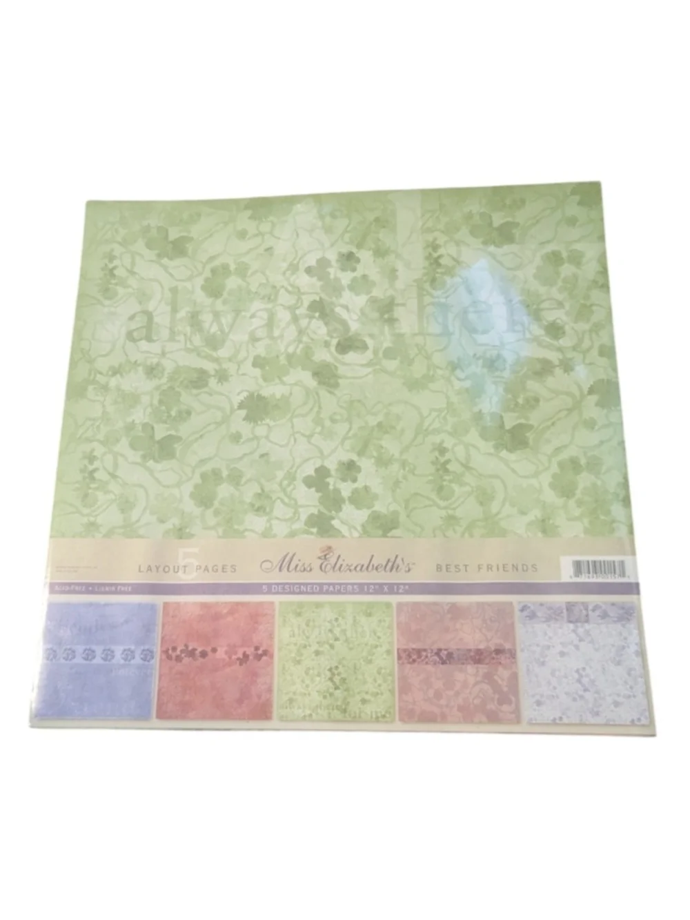 Stampin' Up! Prints Close to Cocoa Designer Series Paper - Cream & Brown Text